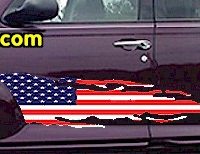  ACC915 USA Striped Accent Decal