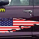 ACC916 USA Striped Accent Decal