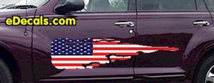 ACC916 USA Striped Accent Decal