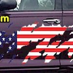 ACC919 USA Striped Accent Decal