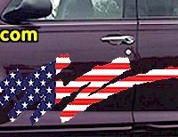  ACC920 USA Striped Accent Decal