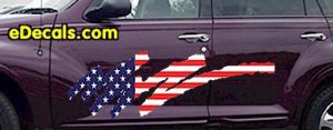 ACC920 USA Striped Accent Decal