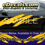 BSA104 Slope Full Body Accent Graphic Decal Kit