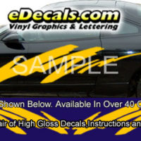  BSA104 Slope Full Body Accent Graphic Decal Kit