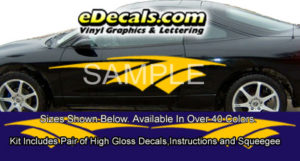 BSA105 Slingshot Full Body Accent Graphic Decal Kit