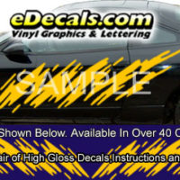  BSA106 Shredder Full Body Accent Graphic Decal Kit