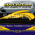 BSA107 Wave Full Body Accent Graphic Decal Kit