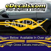  BSA109 Full Body Accent Graphic Decal Kit