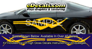 BSA109 Full Body Accent Graphic Decal Kit