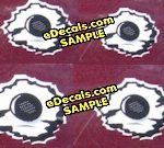 BUL106 Style C Bullet Hole Decals Combination Set