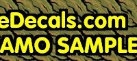  CAM101 Custom Printed Type I Camoflage Stripe