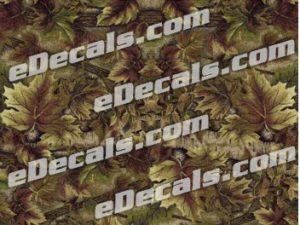 CAM202 Camoflage Printed Vinyl Material - Leafy Moss