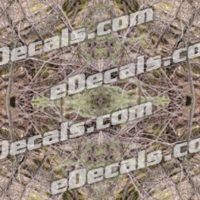  CAM203 Camoflage Printed Vinyl Material - Twiggy