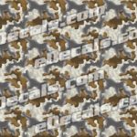 CAM206 Camoflage Printed Vinyl Material - Urban Trench