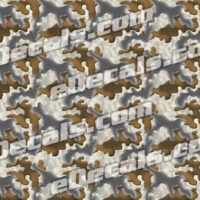  CAM206 Camoflage Printed Vinyl Material - Urban Trench