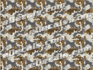 CAM206 Camoflage Printed Vinyl Material - Urban Trench