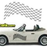 CFG102 Checkered Flag Decal
