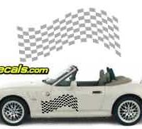  CFG103 Checkered Flag Decal