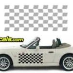 CFG106 Checkered Flag Decal