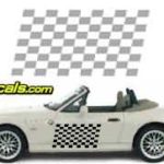CFG111 Checkered Flag Decal