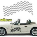 CFG112 Checkered Flag Decal