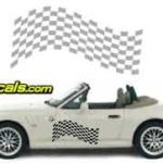 CFG113 Checkered Flag Decal