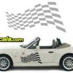 CFG114 Checkered Flag Decal