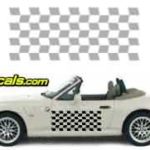 CFG116 Checkered Flag Decal