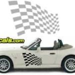 CFG117 Checkered Flag Decal