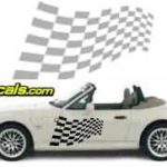 CFG118 Checkered Flag Decal