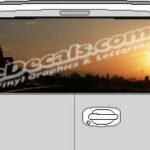 CLR103 Sunset II Vision Rear Window Mural Decal