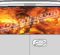 CLR113 Fire Vision Rear Window Mural Decal
