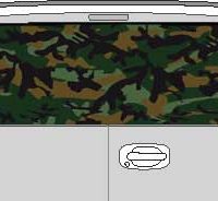 CLR125 Camoflage I Vision Rear Window Mural Decal