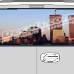 CLR134 WTC Vision Rear Window Mural Decal