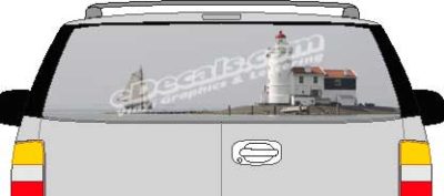 CLR168 Lighthouse Vision Rear Window Mural Decal
