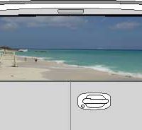 CLR186 Paradise Lost Vision Rear Window Mural Decal