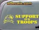 CNF179 Support Our Troops Patriotic Decal