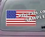 CNF201 American Flag Decal