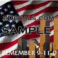  CNF217 WTC Memorial Decal