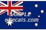 CNF301 Australia Flag Decal