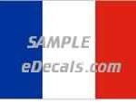 CNF305 France Flag Decal