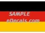 CNF306 Germany Flag Decal