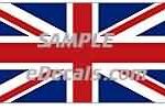 CNF307 Great Britain Flag Decal