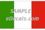 CNF308 Italy Flag Decal
