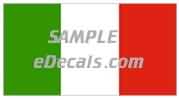 CNF308 Italy Flag Decal