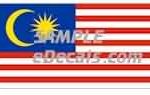 CNF310 Malasia Flag Decal