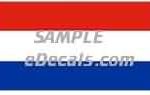 CNF311 Netherlands Flag Decal