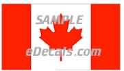  CNF316 Canada Flag Decal