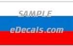 CNF322 Russia Flag Decal