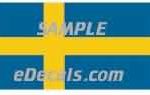 CNF324 Sweden Flag Decal